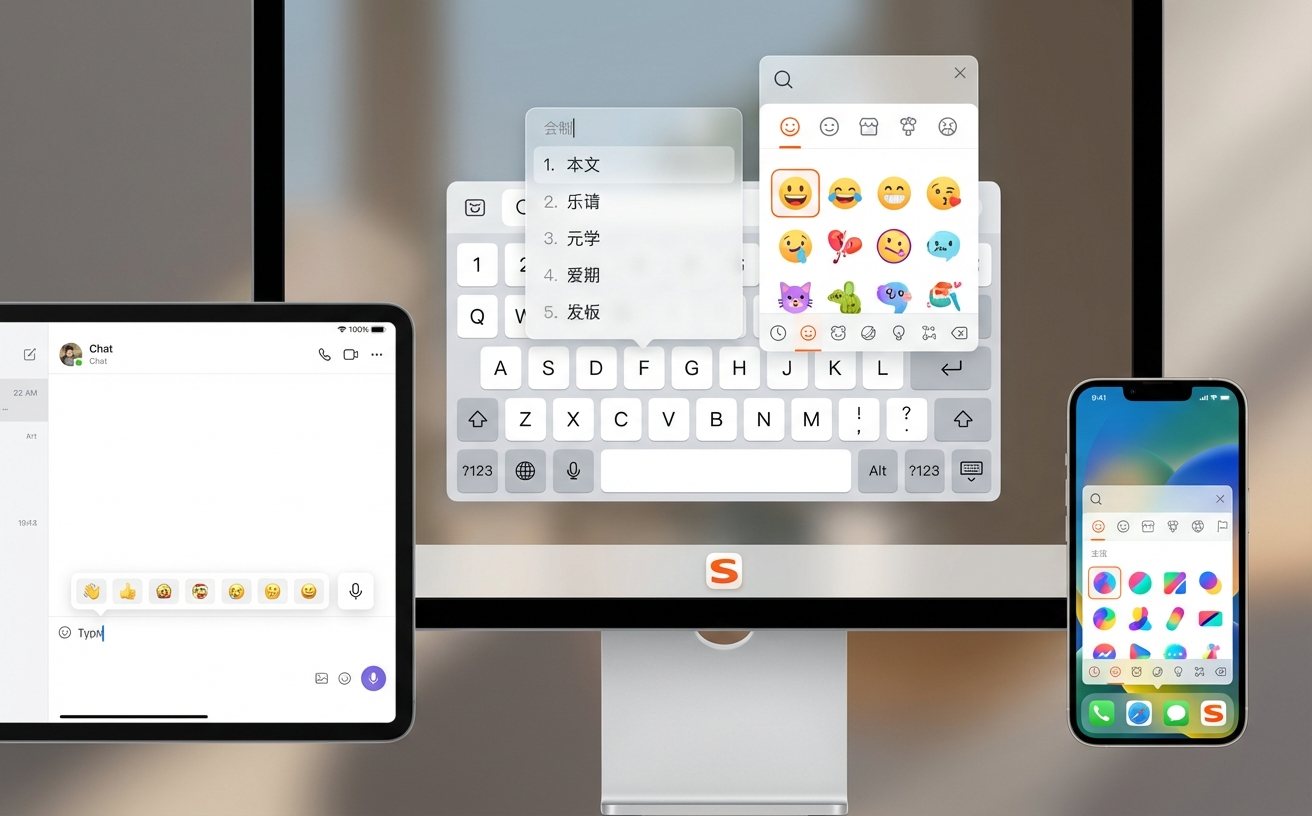搜狗输入法表情与符号输入面板